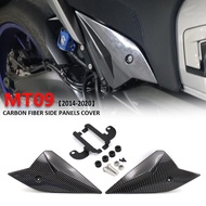 MT09 FZ09 Carbon Fiber Side Panels Cover Fairing Cowl Plate Cover For Yamaha MT-09 FZ 09 MT 09 2014 2015 2016 2017 2018