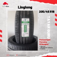 Linglong 205/45R16 Tayar Baru (Installation) 205 45 16 New Tyre Tire TayarGuru Pasang Kereta Wheel Rim Car