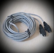 新特長audio線 surge protection 500W 100A max. 'Black Head Python Z'. 300m max. 3.5mm audio to LAN Cat5e 