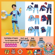 Baby Swimming Suit Shark Design Kids Boys 2 Piece Swimsuit Muslimah Swimwear| Kanak Kanak Baju Renan