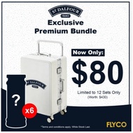 FLYCO 20" Luggage plus St Dalfour Assorted Flavours Spread 248g x 6 bottles