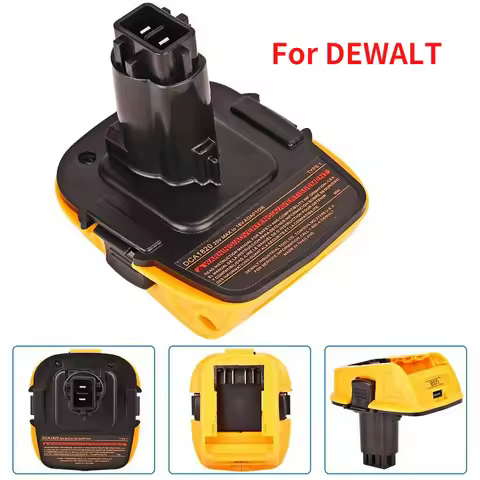 DCA1820 20V Battery adapter for Dewalt 18V Tools Convert for Dewalt 20V Lithium Battery DC9096 DE909