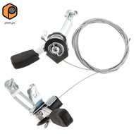 prettyia 3x6 / 3x7   Speed   Friction   Thumb   Shifter   Set   with   Inner   Cable   for   MTB   R