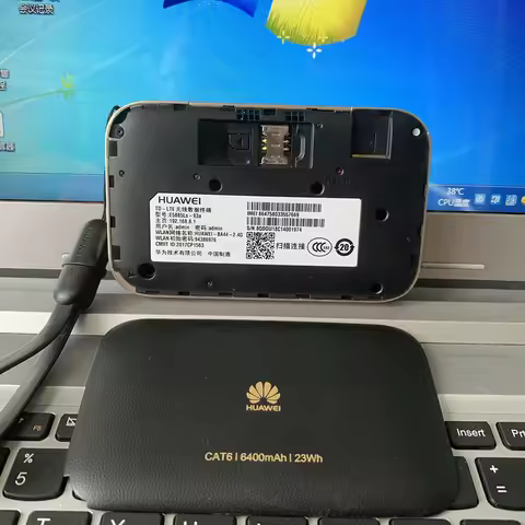 Used Huawei WiFi 2 pro E5885Ls-93a Wireless Mobile Router Pocket Hotspot with Ethernet Port And Powe