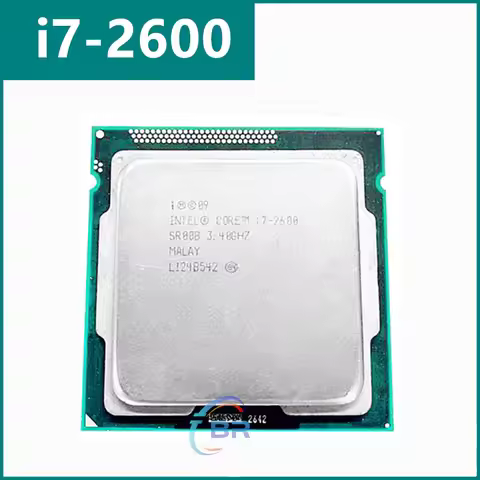 i7-2600 LGA 1155 Quad-Core 3.4 GHz CPU 8M 95W i7 2600