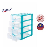 Century Mini Drawer A4 4 TIER Rak Kecil A4 Small Organizer Drawer 4 TINGKAT Drawer Saiz A4 Drawer 61
