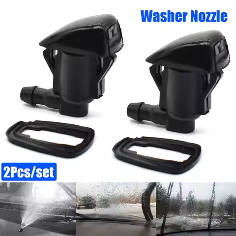 2x Windshield Wiper Spray Jet Washer Nozzle For Chevrolet Malibu Pontiac G6 Vibe Saturn Aura Mazda 5