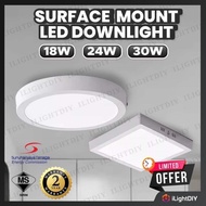 <SIRIM> 18W 24W 30W LED SURFACE DOWNLIGHT ROUND/SQUARE SURFACE MOUNTED CEILING LED DOWNLIGHT