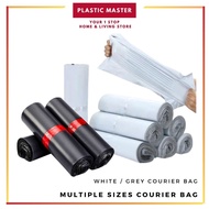 100 PCS Courier Bag Black Courier Bag Express Envelope Storage Bags Mail Bag Mailing Bags Self Adhes