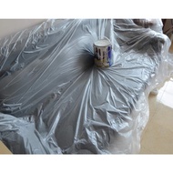 9FT X 20FT TRANSPARENT PE SHEET / TRANSPARENT COVER SHEET / CLEAR COVERING SHEET