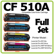 Compatible to H* 204A CF510A CF511A CF512A CF513A Color LaserJet Pro M154A M154nw MFP M180nw M181fw 