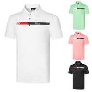 T TIT GOLF Men's Short-Sleeved T-Shirt GOLF Men's Sports Jersey Polo Shirt GOLF Clothing Men vHqT