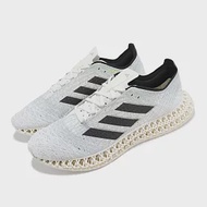 adidas 慢跑鞋 4DFWD X Strung 男鞋 白 黑 透氣 緩衝 4D 路跑 運動鞋 愛迪達 ID3505