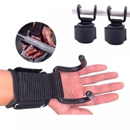 Gym wristband with high-strength J-hook