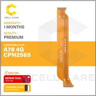 Charging Board to Motherboard Main Flex Cable Ribbon Compatible For OP A78 4G CPH2565