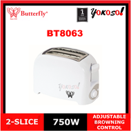 Butterfly BT8064 4 Slices Toaster 1300W (BT-8064N) / BT8063 2 Slices Toaster 750W (BT-8063N)