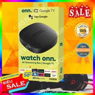Onn Google TV Box Google TV 2025 Android box Vietnamese with HDR Google Chrome Cast Netflix