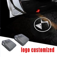2 Wireless LED Car Welcome Logo Projector Lights Ghost Shadow Door Lights Accessories for DS DS3 DS7