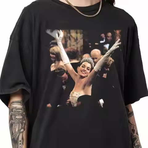 Vintage Anne Hathaway Princess Diaries T-shirt Men Women Oversize Retro 90s Movie Short Sleeve Princ