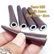 Pipa rokok once kayu galih asem tenggelam di air