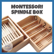 Montessori Spindle Box (Wooden Counting Sticks)