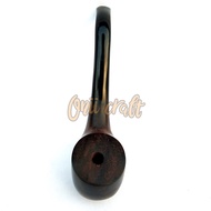 Pipa rokok kayu dan tanduk kerbau jumbo model cangklong bako / cangklong rokok handmade size besar