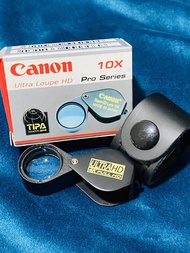 กล้องส่องพระแท้ canon Ultra 10x18mm รับประกันส่องชัดจริง แถมฟรีพระสมเด็จวัดระฆังโฆสิตารามปีลึก 1องค์