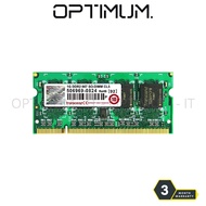 [Refurbished] Transcend 1GB DDR2 667MHz PC2-5300 Laptop Ram (3M Warranty)