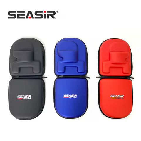SEASIR Baitcasting Fishing Reel Bag EVA Pouch Protective Case Cover Fishing Wheel Tackle Bag Left Ri