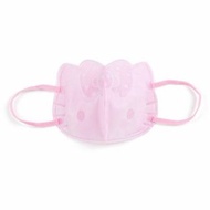 Hello Kitty 頭形成人女性用口罩，一包5個