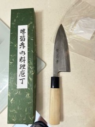堺菊孝魚頭出刃刀15cm