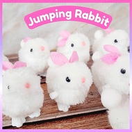 Wind Up Jumping Rabbit Toy Hopping Bunny Mainan Arnab Melompat Animal Animals Toys Haiwan