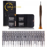 HITAM Ofla Store | Torx Repair Screwdriver Set 25 in 1 iPhone 4/5/6/6 Plus - JN00021 [Black]