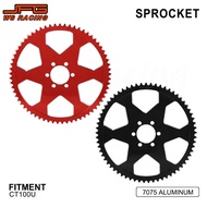 Chain Sprocket Motorcycles Accessories CNC Rear Chain Sprockets Aluminum For CT100U CT 100U Dirt Pit