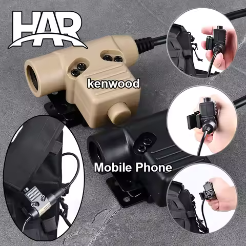 Tactical NEW U94 PTT Civilian Version WADSN Headset COMTAC WST TAC-SKY Earphone Hunting Headphone PT
