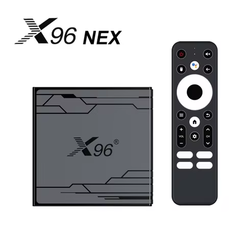 X96 Android 14 Smart TV Box Amlogic S905Y5 HDR10+ 4K WIFI6 BT5.X Media Player Set Top Box X96 nex