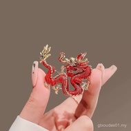 Corsage Suit Chinese Style Atmospheric Fashion Zodiac Brooch Dragon Male Accessories Dragon Pin Nati