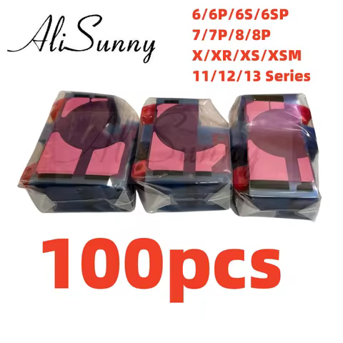 100pcs Battery Adhesive Sticker for iPhone 15 Plus 11 12 6S 7 8 X XR XS 13 14 Pro Max Double Tape Pu