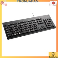 [Direct from japan]Elecom TK-WS01UMKBK Washable Keyboard, Wired, Waterproof, IPX5 Compatible, Membra