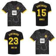 clu 23-24 UEFA Champions League Borussia Dortmund Hummels Emre Can away jersey Child Adult Tshirts P