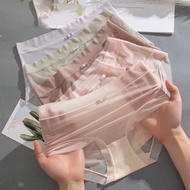 Combo of 5 thin, cool, breathable invisible silk underwear MS9829