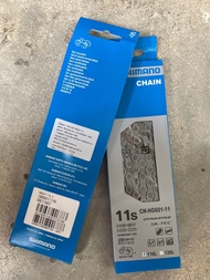 โซ่จักรยาน 11 speed ชิมาโน Shimano 105 chain CN-HG601-11 116 ข้อ พร้อมข้อต่อ ของแท้จากตัวแทนจำหน่ายช