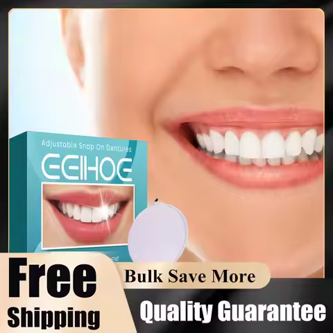 Adjustable Dentures Teeth Veneers Restoration Dentures Decorate Imitation Tooth Cover Clip in Veneer