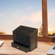 [nvvufknck] Countertop Mail Organizer File Holder Home Office Supplies Multipurpose Desktop Organize