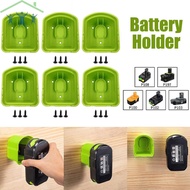 6Pcs Battery Holder Compatible with 18V Wall Mounted Battery Mounts Dock Holder for Wall SHOPTKC6795