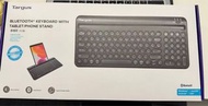 全新 帶抗菌塗層 Targus 藍牙鍵盤  附手機/平板支架  支持連接三台設備