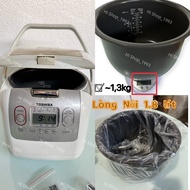 Heart Toshiba Electronic Rice Cooker 1.8 liter RC-18NMFVN (WT)1.8 liter RC-18NTFV (WT) 4mm Thick