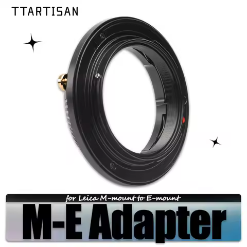 TTARTISAN M-E Adapter Ring for Leica Voigtlander Zeiss M to Sony E-mount Mirrorless Camera Accessori
