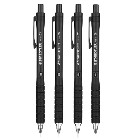 STAEDTLER 925 15 Mechanical Pencil 0.3 0.5 0.7 0.9 MM Drafting Writing Drawing Mechanical Pencil Bla
