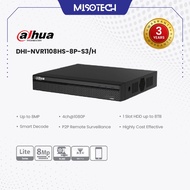 NVR 8 Channel Dahua DHI-NVR1108HS-8P-S3/H 1080p 8 PoE 1 SATA IP Camera